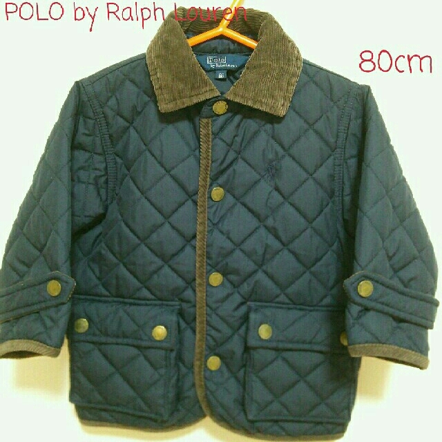 POLO RALPH LAUREN(ポロラルフローレン)の80cm【POLO by Ralph Lauren】BLACK キッズ/ベビー/マタニティのベビー服(~85cm)(ジャケット/コート)の商品写真