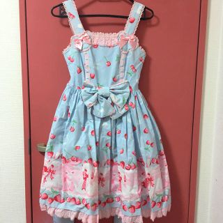 アンジェリックプリティー(Angelic Pretty)のうさぎ  ＪＳＫ(ひざ丈ワンピース)