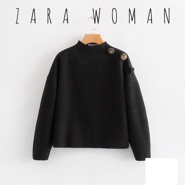 ZARA(ザラ)の【ZARA  WOMAN】肩モチーフ♡トップス レディースのトップス(ニット/セーター)の商品写真