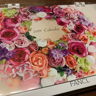 ファンケル(FANCL)の2019年カレンダー＆ラッピング袋(カレンダー/スケジュール)