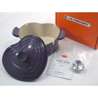 ルクルーゼ(LE CREUSET)のLe creuset ルクルーゼ カシス ハート(鍋/フライパン)