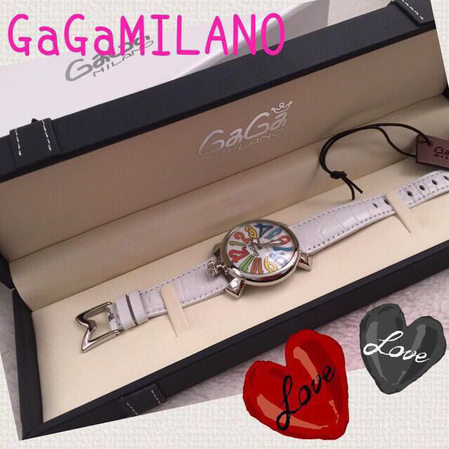 GaGa MILANO(ガガミラノ)のGaGaMILANO♡時計♡ レディースのファッション小物(腕時計)の商品写真