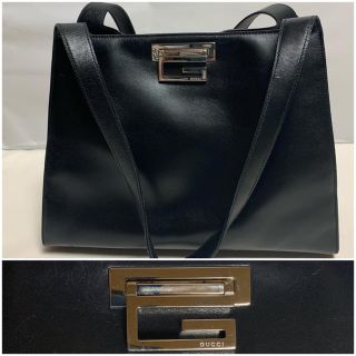 グッチ(Gucci)の1122. 外美 GUCCI G モチーフ レザー ワン ショルダー バッグ(ショルダーバッグ)