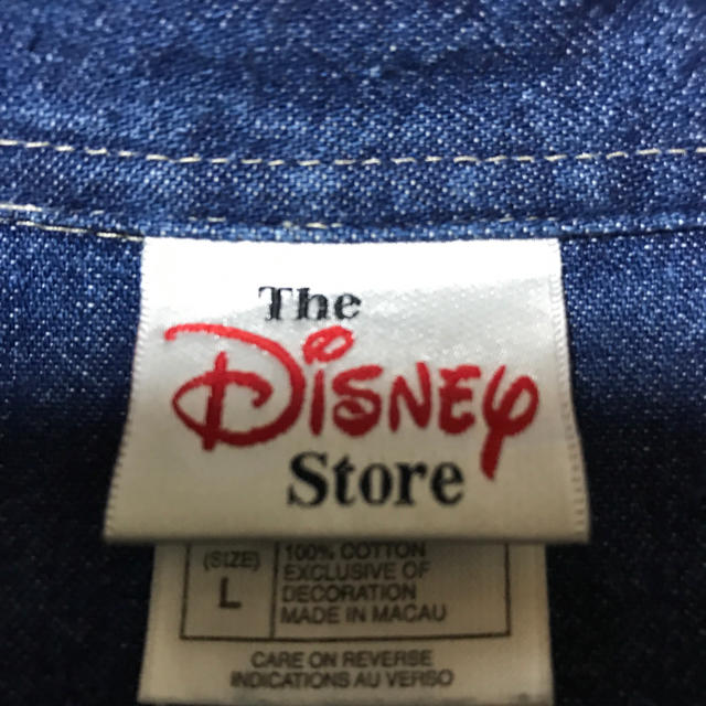 Disney(ディズニー)のミッキー、メンズデニムシャツ メンズのトップス(シャツ)の商品写真