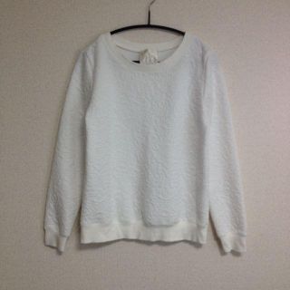 ユナイテッドアローズ(UNITED ARROWS)のホワイト トップス♡(トレーナー/スウェット)