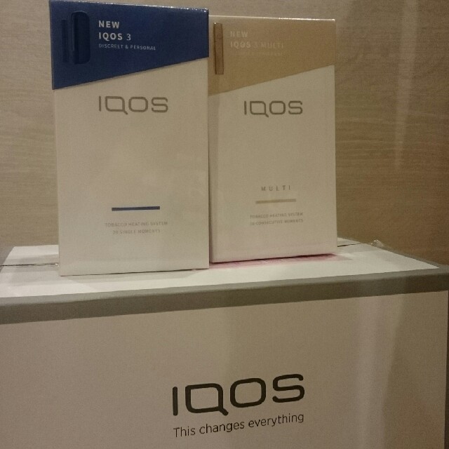 IQOS(アイコス)のアイコス3 + IQOS 3 MULTI マルチ セット 本体 新品 未使用 メンズのファッション小物(タバコグッズ)の商品写真