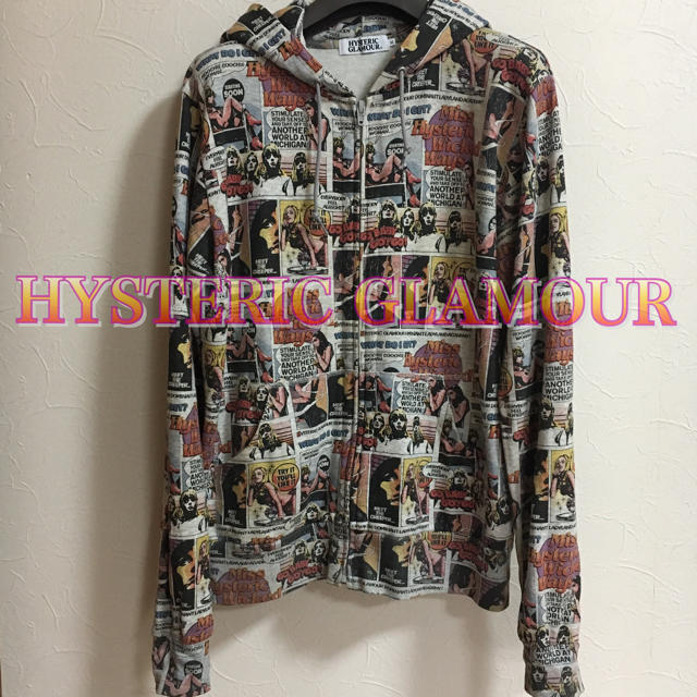 特別価格！HYSTERIC GLAMOUR ガールプリントパーカー