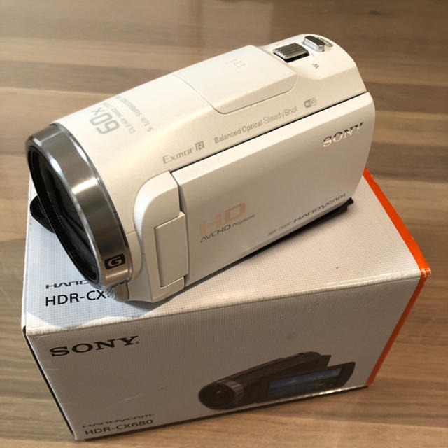 SONY(ソニー)の【美品】SONY  HDR-CX680   ビデオカメラ スマホ/家電/カメラのカメラ(ビデオカメラ)の商品写真