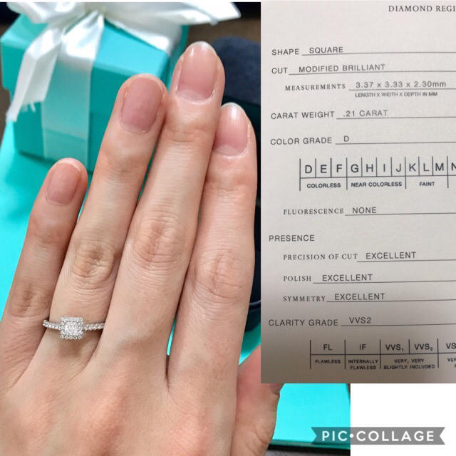 Tiffany & Co.(ティファニー)のTiffany プリンセスカット リング レディースのアクセサリー(リング(指輪))の商品写真