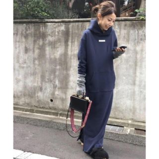 アパルトモンドゥーズィエムクラス(L'Appartement DEUXIEME CLASSE)のアパルトモン☆AMERICANA Side Zip Sweat ワンピース (ロングワンピース/マキシワンピース)