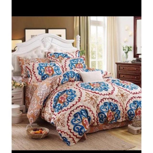 bedding set duvet cover Full size インテリア/住まい/日用品のベッド/マットレス(ダブルベッド)の商品写真