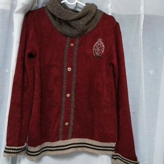 アクシーズファム(axes femme)の【専用】★カーデ風タートルカットソー(カットソー(長袖/七分))