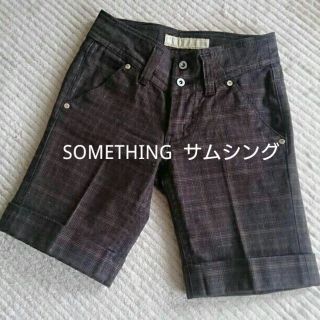 サムシング(SOMETHING)のサムシング  ViENUS JEAN ハーフパンツ(ハーフパンツ)