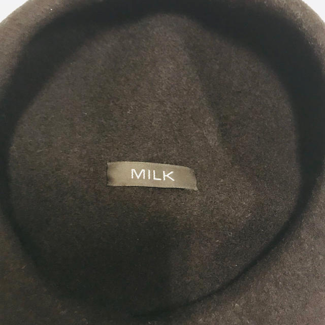 MILK(ミルク)のMILK ベレー帽 レディースの帽子(ハンチング/ベレー帽)の商品写真