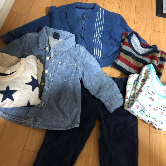 babyGAP(ベビーギャップ)の男の子 秋冬物 まとめ売り キッズ/ベビー/マタニティのベビー服(~85cm)(その他)の商品写真