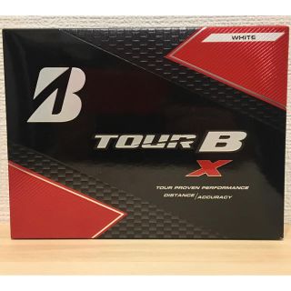 ブリヂストン(BRIDGESTONE)のブリヂストン ゴルフボール TOUR B X (1ダース 12個)  ホワイト(その他)