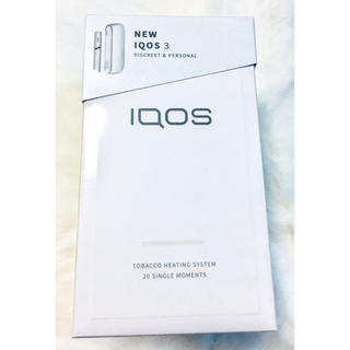 アイコス(IQOS)のiQOS3 ホワイト  正規仕入れ(タバコグッズ)