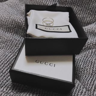 グッチ(Gucci)のGUCCI♡インターロッキングGオープンリング(リング(指輪))