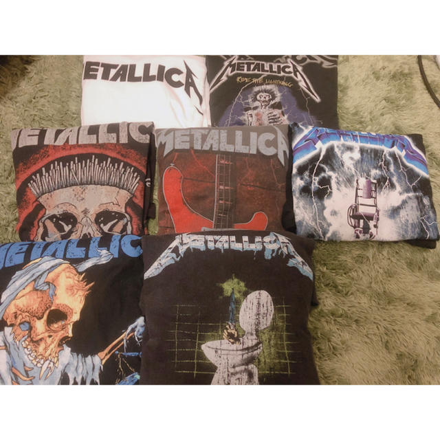 metallica Tシャツ セット メンズのトップス(Tシャツ/カットソー(半袖/袖なし))の商品写真