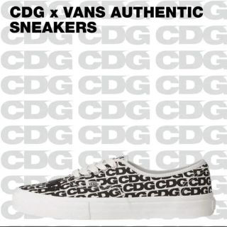 コムデギャルソン(COMME des GARCONS)のvans CDGコラボ(スニーカー)