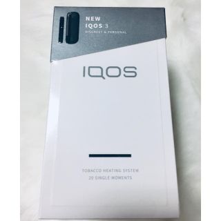 アイコス(IQOS)のiQOS3 グレー  正規仕入れ(タバコグッズ)