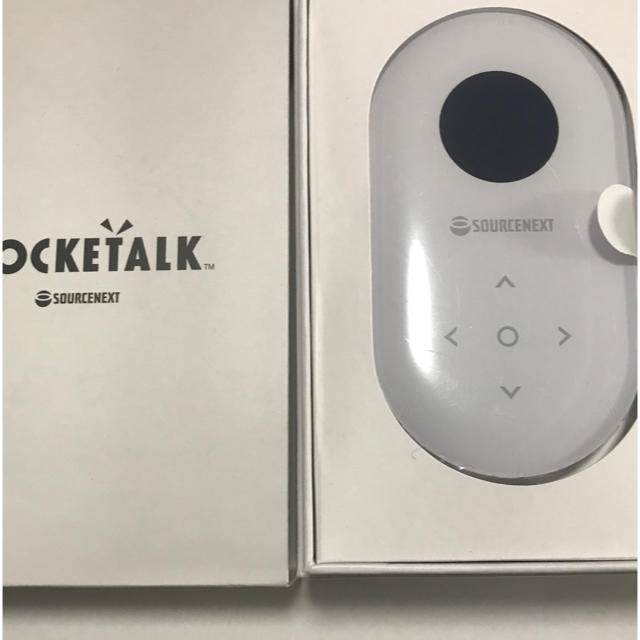 ポケトーク POCKETALK  小型自動翻訳機 SIMカード無し 未使用