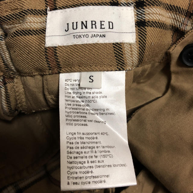 JUNRED(ジュンレッド)のJUNRED チェックワイドストレートパンツ メンズのパンツ(スラックス)の商品写真