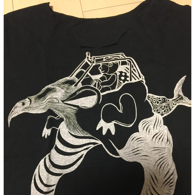 UNDERCOVER(アンダーカバー)のアンダーカバー×MADSAKI リメイクTシャツ レディースのトップス(Tシャツ(半袖/袖なし))の商品写真