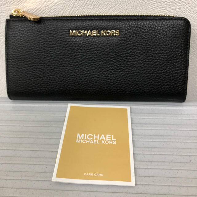 Michael Kors(マイケルコース)のマイケルコース 、長財布、シンプルなブラック(^^) レディースのファッション小物(財布)の商品写真