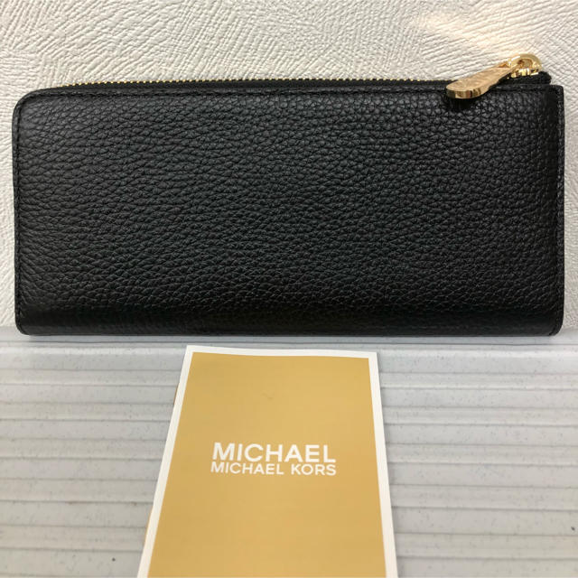 Michael Kors(マイケルコース)のマイケルコース 、長財布、シンプルなブラック(^^) レディースのファッション小物(財布)の商品写真