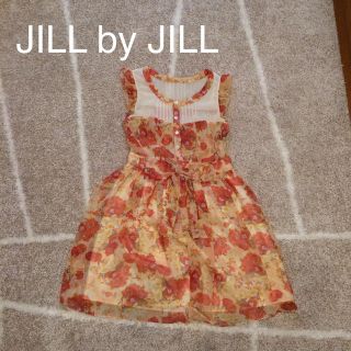 ジルバイジルスチュアート(JILL by JILLSTUART)のJILL by JILL花柄ワンピース(ひざ丈ワンピース)