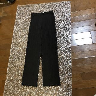 プリーツプリーズイッセイミヤケ(PLEATS PLEASE ISSEY MIYAKE)のイッセイミヤケ  プリーツプリーズ  黒パンツ(カジュアルパンツ)