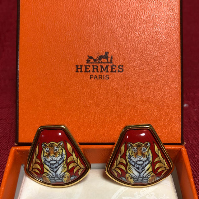 HERMES エルメス エマイユイヤリングのサムネイル