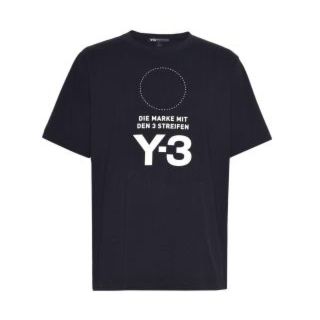 ワイスリー(Y-3)の18AW Y-3 ヨウジヤマモト Stacked Logo Tee Tシャツ M(Tシャツ/カットソー(半袖/袖なし))