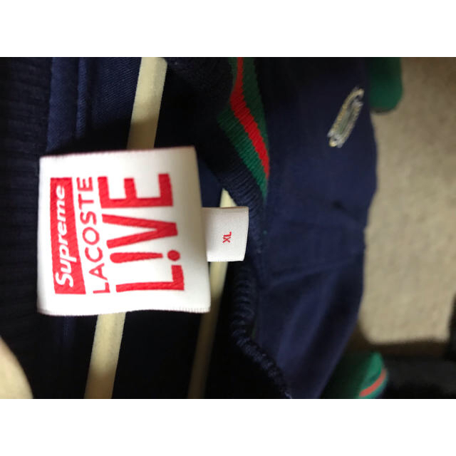 supreme LACOSTE varsity jacket