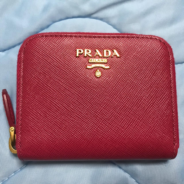 プラダ  PRADA 正規品 コインケース ミニ 財布 ピンク 新品