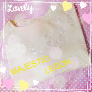 マジェスティックレゴン(MAJESTIC LEGON)のMAJESTIC LEGON トップス(カットソー(長袖/七分))