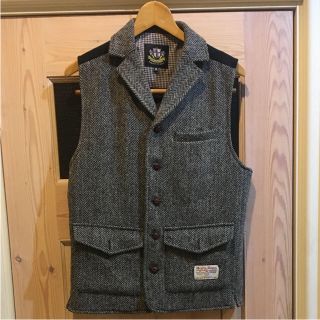 Harris Tweed - ハリスツイードベストの通販 by wowshop｜ハリス ...