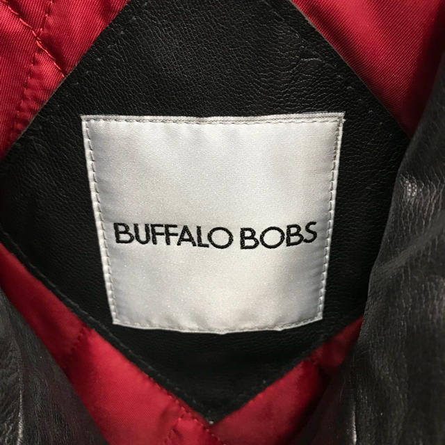 BUFFALO BOBS(バッファローボブス)のBUFFALOBOBS バッファローボブズ ヤギ革 レザージャケットRT0001 メンズのジャケット/アウター(レザージャケット)の商品写真