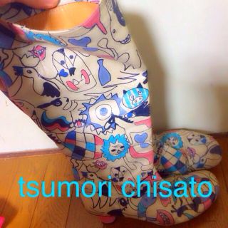 ツモリチサト(TSUMORI CHISATO)のツモリブーツ ヴィヴィアンスカート(ブーツ)