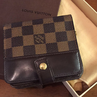 ルイヴィトン(LOUIS VUITTON)のルイヴィトン☆ダミエ 二つ折り財布(財布)