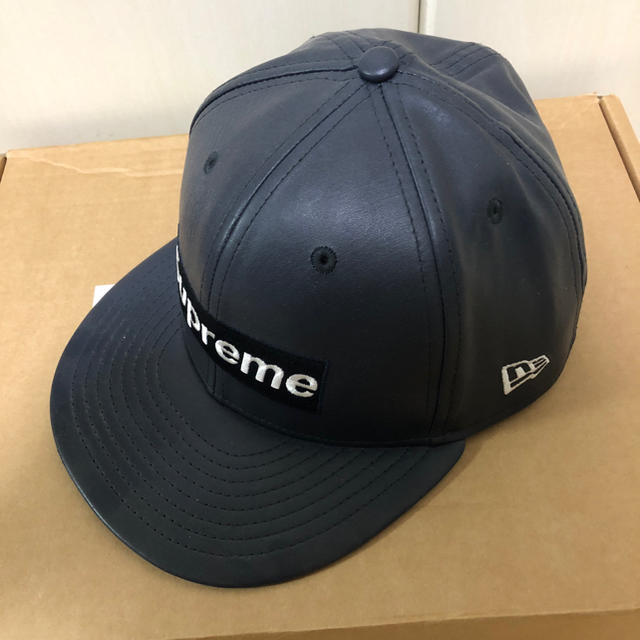 Supreme - 7-1/2 Leather Box Logo New Eraの通販 by ぱっくん's shop｜シュプリームならラクマ