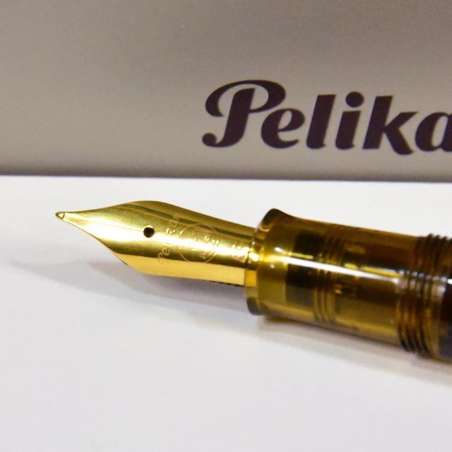 Pelikan(ペリカン)のクラシック M200 万年筆  コニャック インテリア/住まい/日用品の文房具(ペン/マーカー)の商品写真