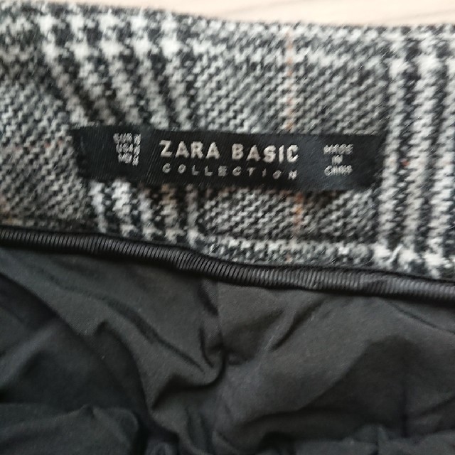 ZARA(ザラ)のZARA 新品 チェックワイドパンツ XS レディースのパンツ(カジュアルパンツ)の商品写真