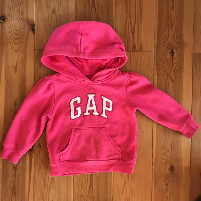 GAP(ギャップ)のプロフィール確認して！ 様 専用 GAP ベビー  フード付き キッズ/ベビー/マタニティのキッズ服女の子用(90cm~)(その他)の商品写真