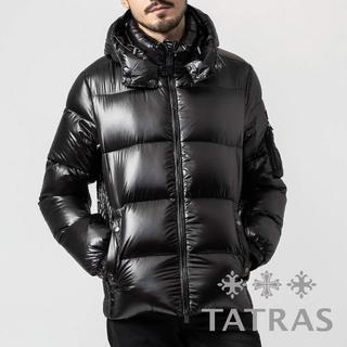 タトラス(TATRAS)の新品 タトラス ダウン メンズ ダウンジャケット ベルボ ブラック コート 黒(ダウンジャケット)