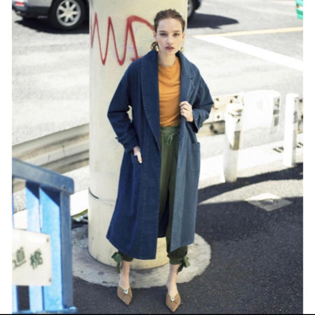 Ameri オーバー コートの通販 by krr's shop|アメリヴィンテージならラクマ VINTAGE - アメリ デニム 限定品特価