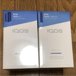 本日発送可能　iQOS3　iQOS3 multi　ステラーブルー　セット(タバコグッズ)