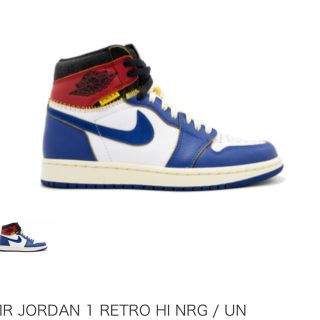 ナイキ(NIKE)のUNION Air Jordan 1 HI NRG(スニーカー)