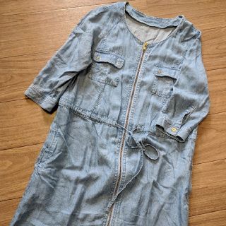 ユナイテッドアローズグリーンレーベルリラクシング(UNITED ARROWS green label relaxing)の【ゆう様専用】グリーンレーベルリラクシング✳デニムワンピ(ひざ丈ワンピース)